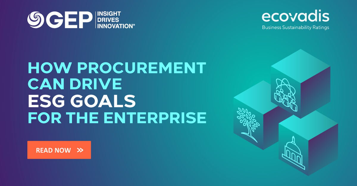 Benefits of using smart gep for ESG goals